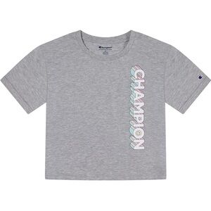 Champion Kids Vertical Drop Shadow Boxy Shirt